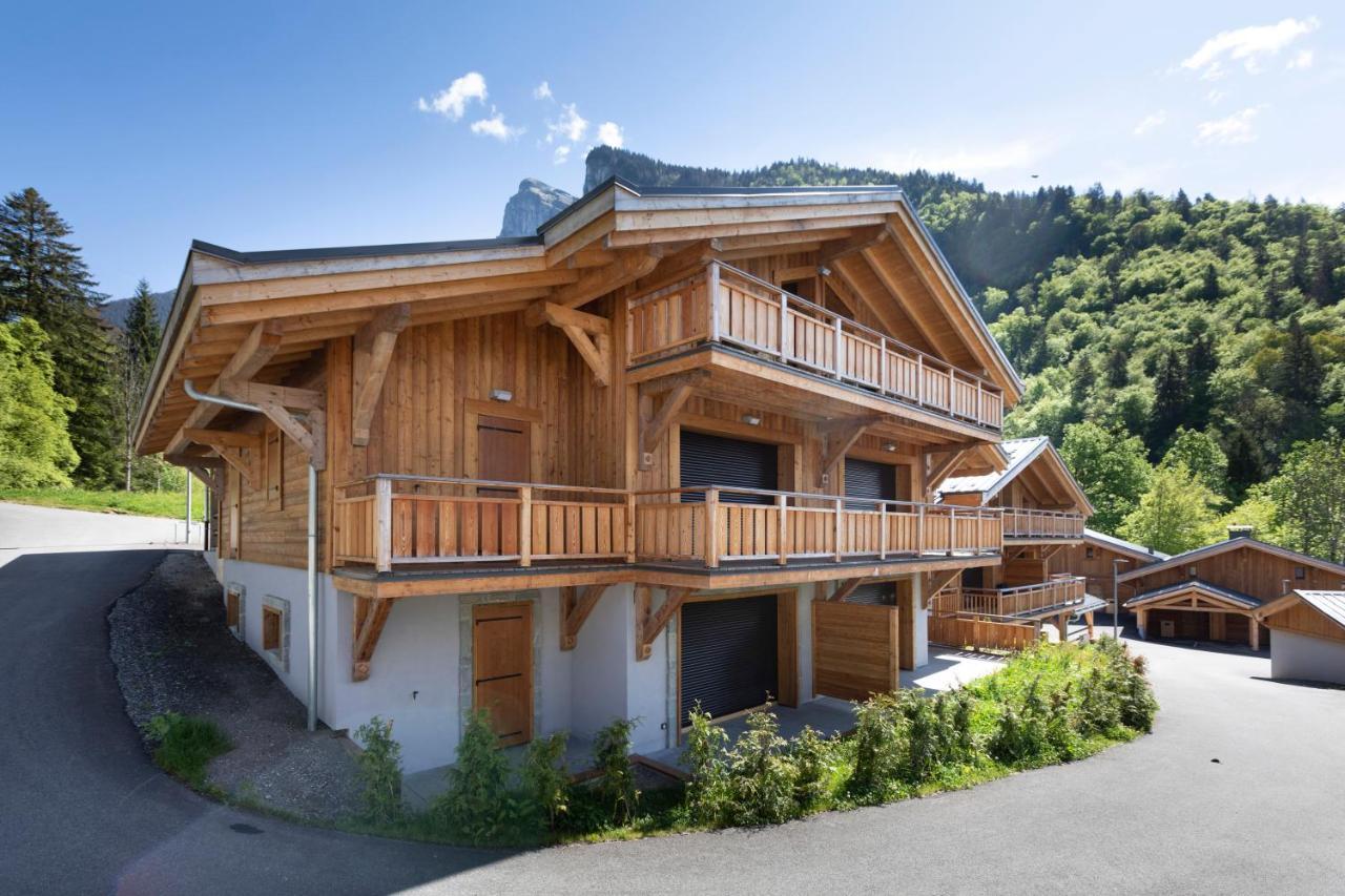 Terresens - Le Pre D'Anne Chloe Apartman Samoëns Kültér fotó