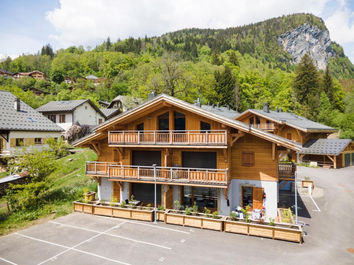 Terresens - Le Pre D'Anne Chloe Apartman Samoëns Kültér fotó