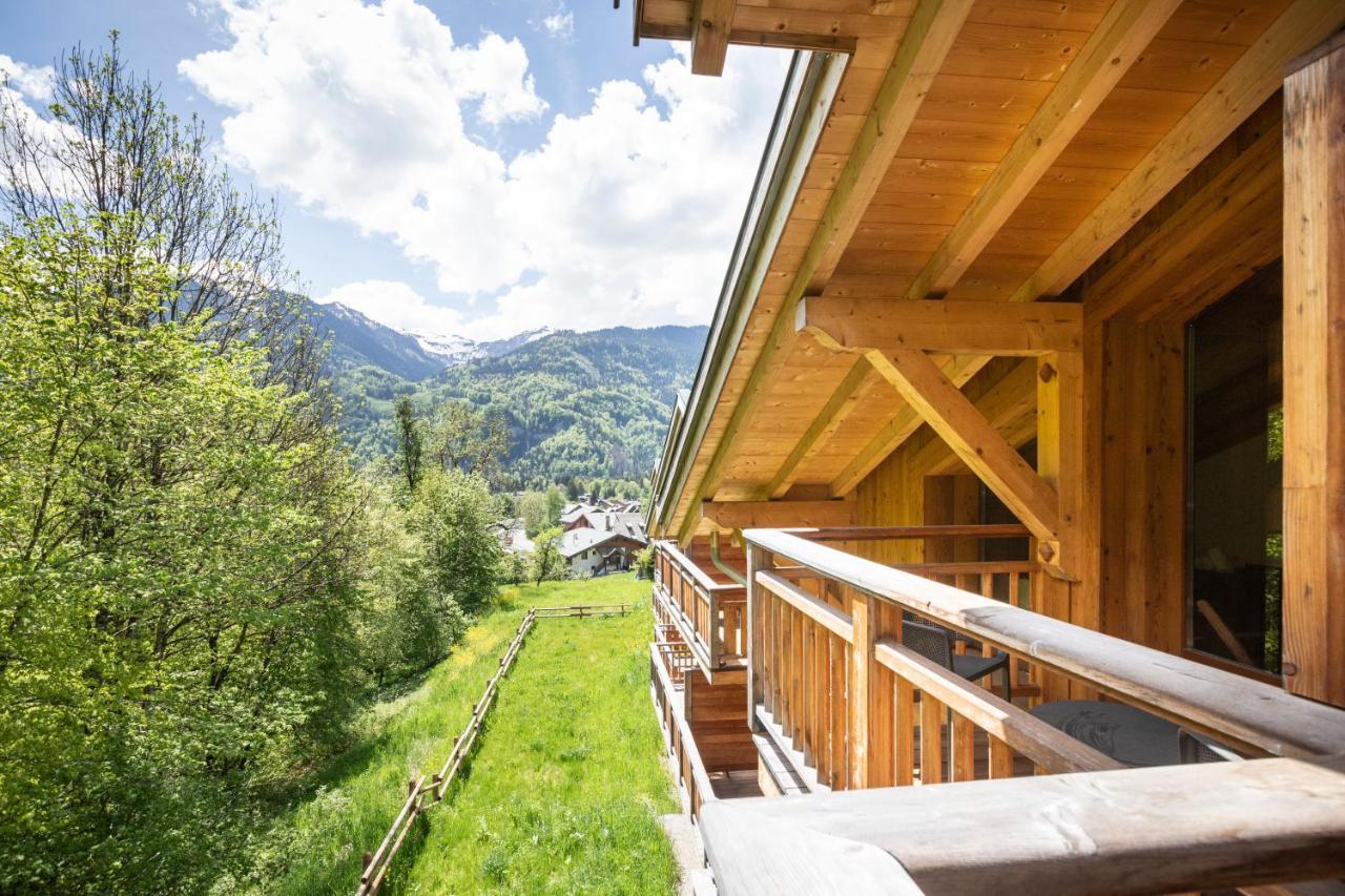 Terresens - Le Pre D'Anne Chloe Apartman Samoëns Kültér fotó