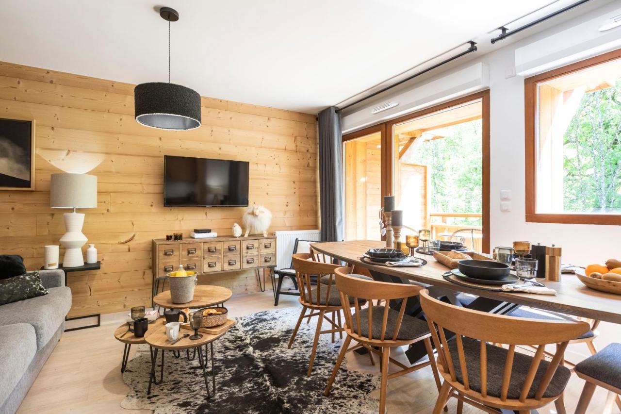 Terresens - Le Pre D'Anne Chloe Apartman Samoëns Kültér fotó