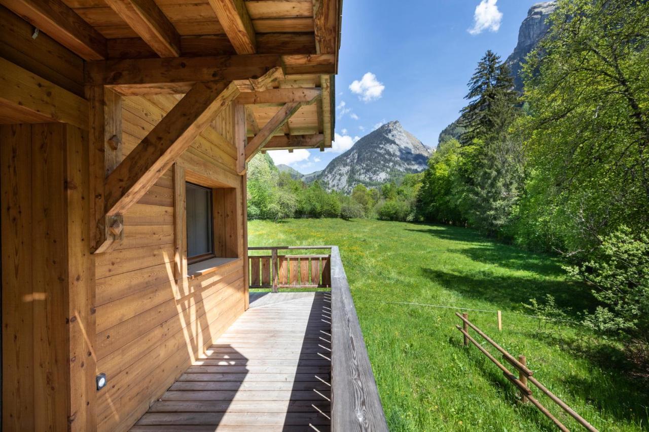 Terresens - Le Pre D'Anne Chloe Apartman Samoëns Kültér fotó